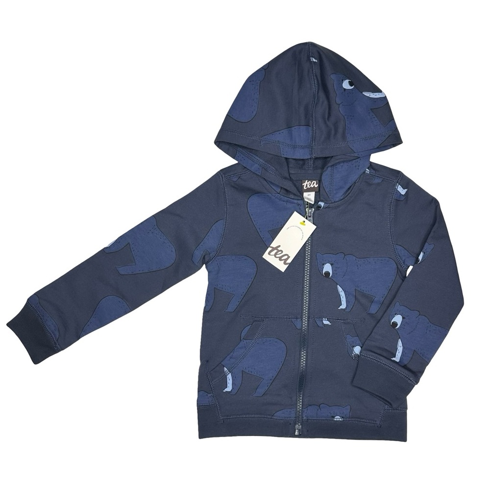 Tea Collection‎ Good Sport Bear Print Hoodie